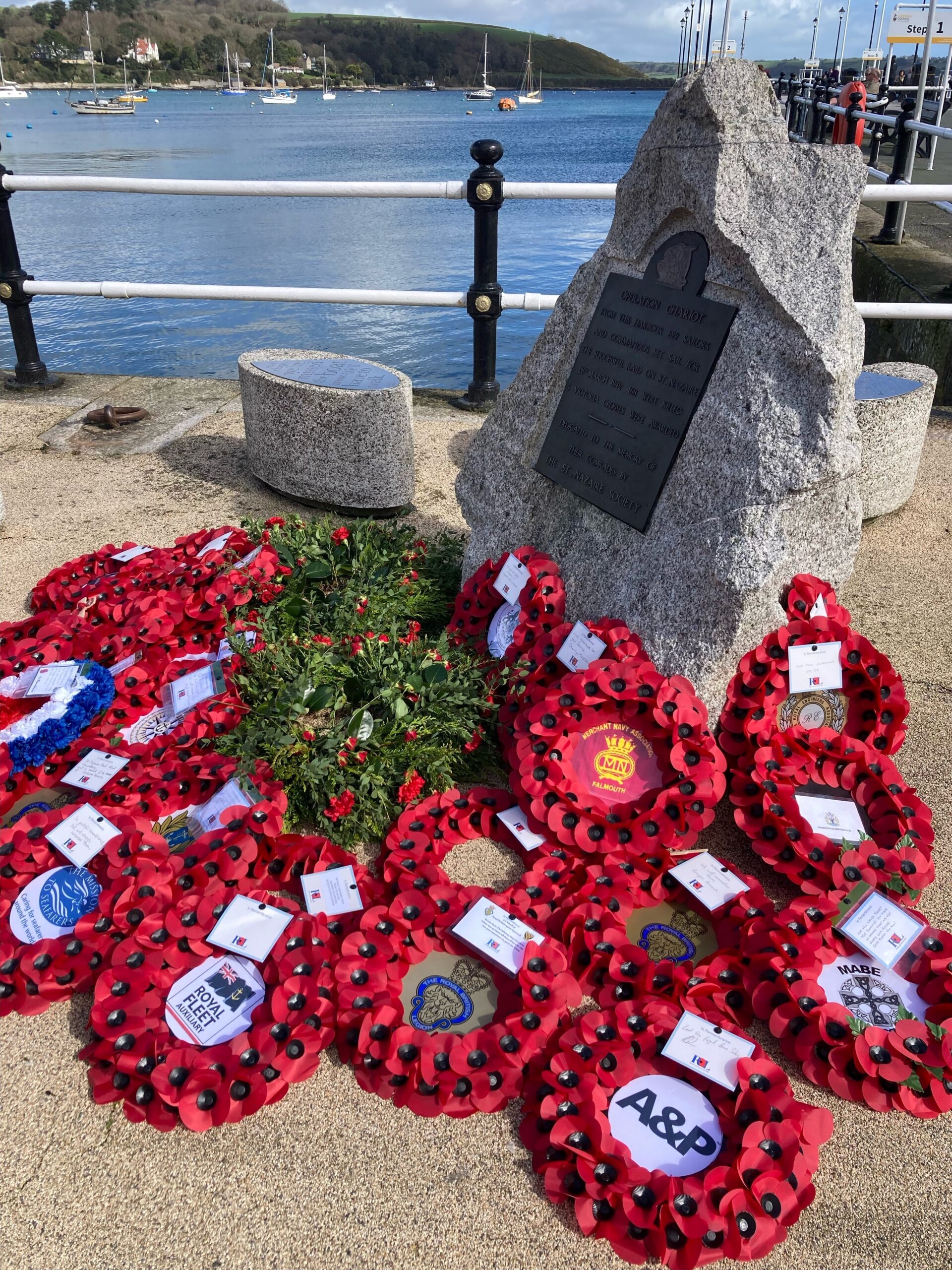 Memorial service for 82nd anniversary of the St Nazaire Raid Cornwall