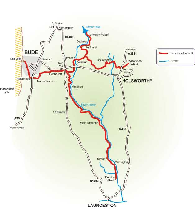 Bude Canal As Built
